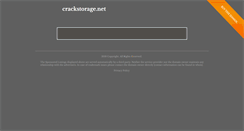 Desktop Screenshot of crackstorage.net