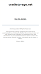 Mobile Screenshot of crackstorage.net